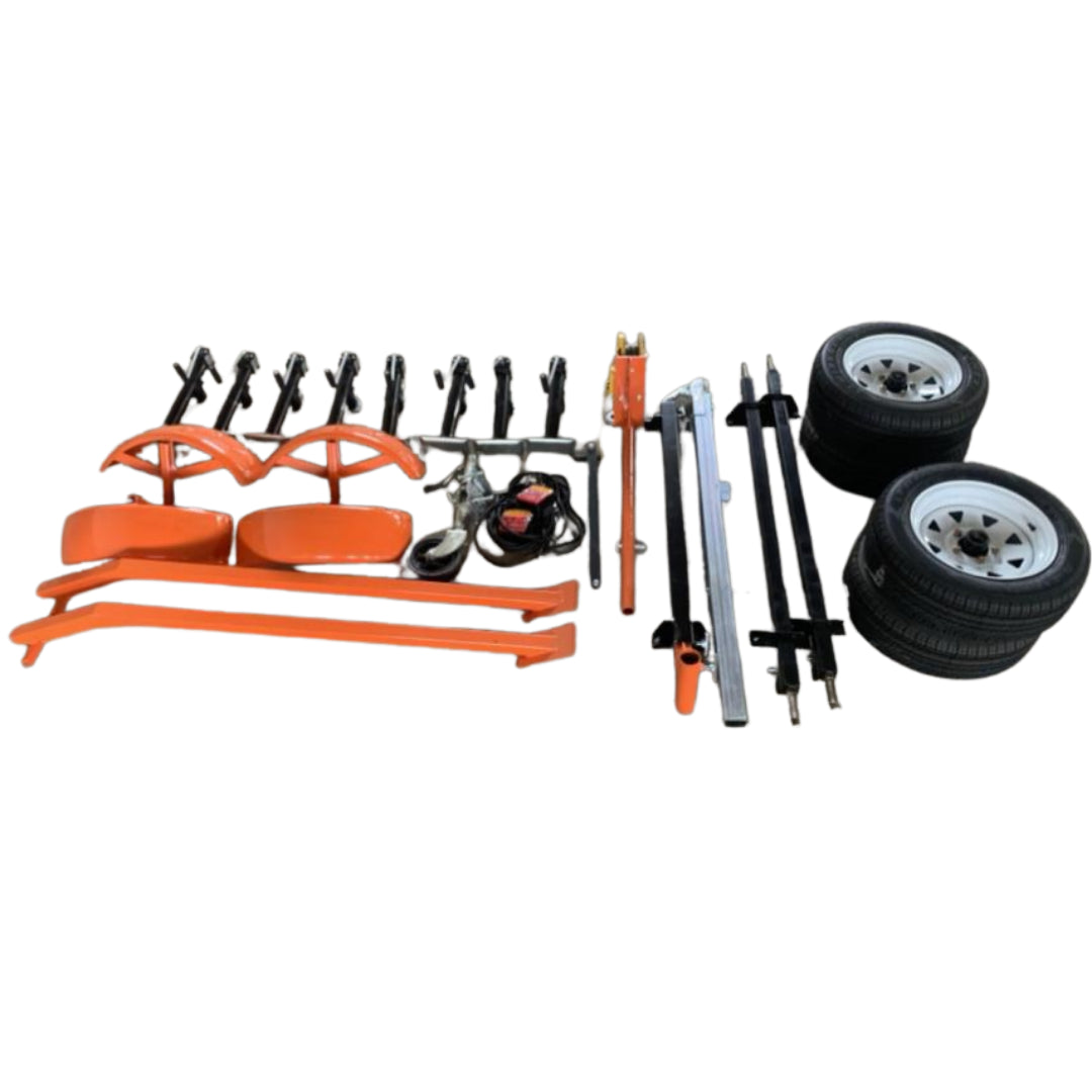 36 inch sawmill trailer kit for portable log milling